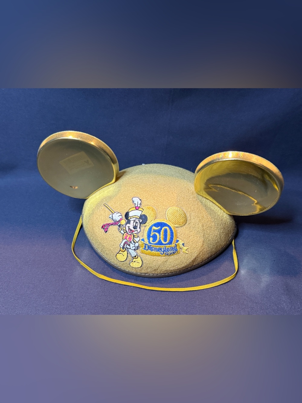 Disney 50th Anniversary Mickey Mouse Hat - Christina Embroidered